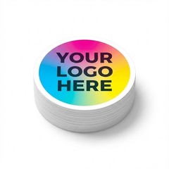 Custom Business Logo Stickers | Full Color Vinyl Waterproof 2″-20″