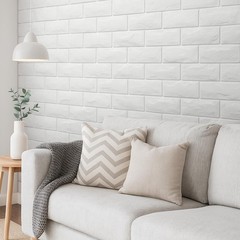 Printable 3D Faux Brick Panels – Waterproof Peel & Stick Decor for Any Room