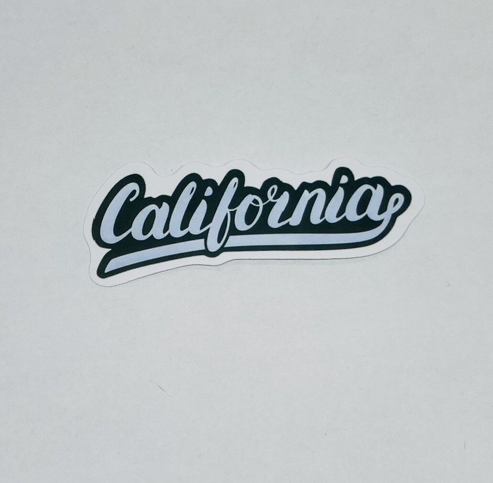 California Logo Sign Sticker Outdoor Skate Travel Art Decal Vinyl Souvenir Tc6