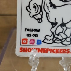 Show Me Pickers Missouri Mule Donkey Sticker 2.75″ X 2.5″