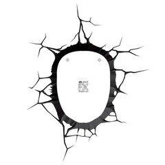 3D Deco Light FX Avengers Replacement Crack Wall sticker Led Wall Light Sticker