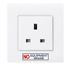 120 Pcs NO Equipment Ground Luminous Small 0.3×1 inches, Red, Black, Blue