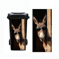 Animal Trash Can Decal Sticker Large Bin Decor DIY Removable Vinyl Waste Bin New