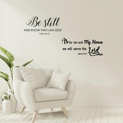 12 Pieces Bible Verse Wall Stickers, Inspirational Quote Wall Decals, Religious