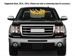 Custom Personalized Graffiti Tag Name Decal Sticker for Car Window Tumbler Wall