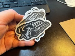 Custom Printed Stickers Vinyl Decals Waterproof Die Cut Matte Glossy Holo Logo