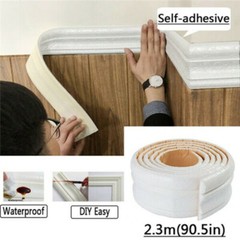 15FT Waterproof 3D Wall Border Wall Paper Decor Sticker Self-adhesive Kitchen