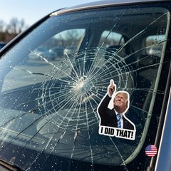 Donald Trump “I Did That” Vinyl Stickers Funny Gas Pump Meme Decals 100/50/10 Pc