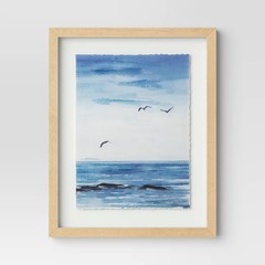 Threshold Coastal Seascape Duo Poster Landscape Modern Set of 2 16″x20″ Wall