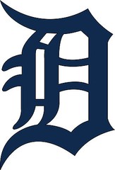 Detroit Tigers Old English D – Vinyl Decals Various Colors & Sizes!