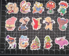 100 Pcs 90s Classic TV Cartoon Stickers Retro Y2K Decal Skateboard Laptop