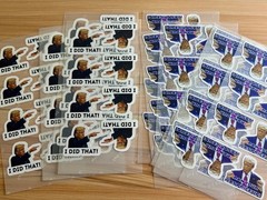 Trump “I DID THAT” Stickers IRAN Your Gas Price Up 100pc Mixed Pack for Gas Pump