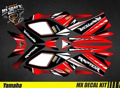 Quad Decal Kit For Yamaha Raptor – Red