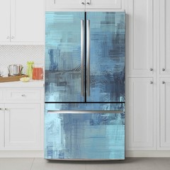 Kitchen Makeover Fridge Wrap Instant Appliance Refresh