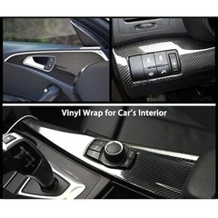 Carbon Fiber Vinyl Wrap for Cars – 6D High Gloss – Roll Bubble – Bubble