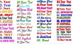 CUSTOM VINYL LETTERING Window/Wall Adhesive No Background