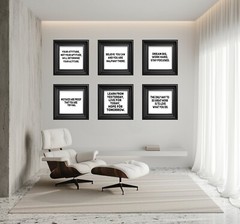 Motivational Wall Art – Peel and Stick Vinyl/removable Wall Decals. 3D illusion.