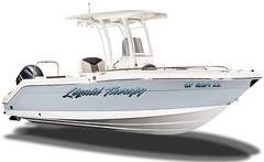 Boat Name Decal 6×36″ / Custom Hull Graphic / Premium Marine Vinyl Lettering GRB