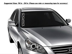 Custom Personalized Vinyl Graffiti Name Decal Sticker Car Window Tumbler Flask