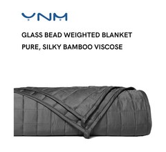 YnM Cooling Weighted Blanket for Adults, 15lbs Heavy Bed Throw … USA FAST SHIP
