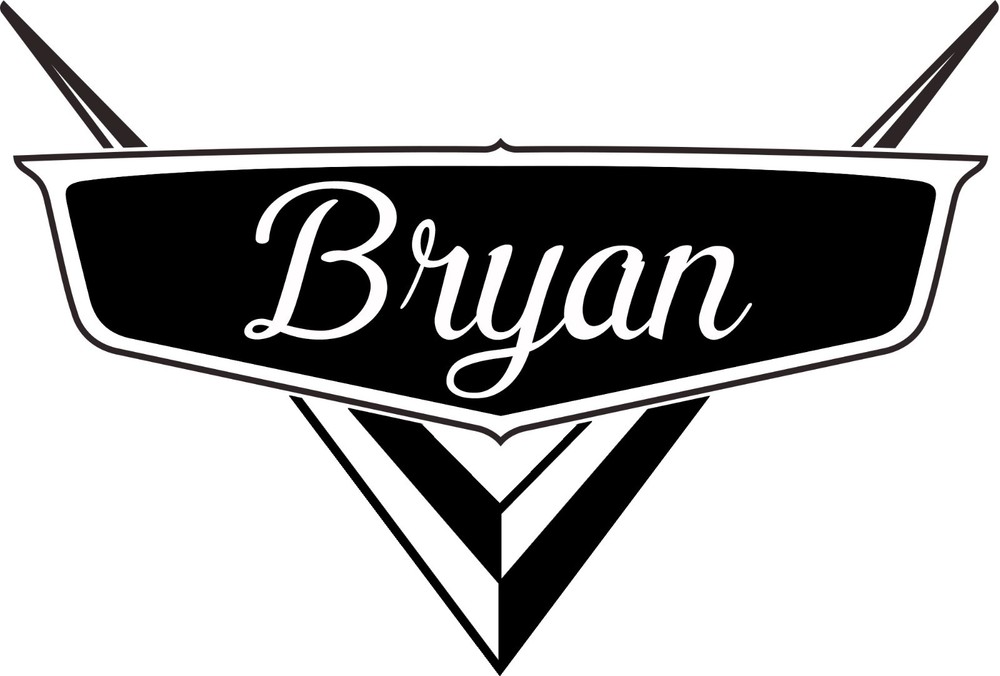 ANY NAME Cars Decal Sticker Nursery Baby Kids Room Decor Vinyl lightning mcqueen
