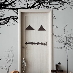 Boho Tree Wall Decals, Peel and Stick Waterproof Branch Design