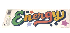 Main Street Wall Stickers Positive Energy Stars Jumbo Wall Decor USA Made 15x5in