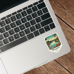 Missouri State Sticker Retro Travel Vinyl Decal for Laptop Water Bottle Car