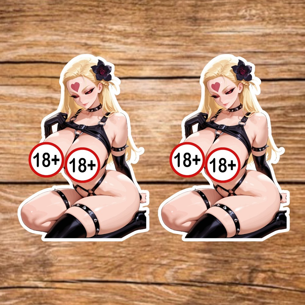 Do-S (2 Stickers) 3.5in x 2.4in, Nude, Waterproof, Glossy Finish Vinyl.