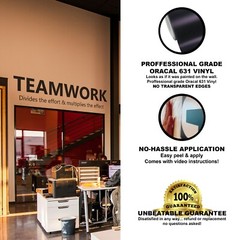 Teamwork Motivational and Inspirational Office Wall Decal Sticker Vinyl Quotes