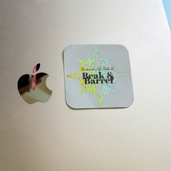 3×3 Beak & Barrel 3×3 Holographic Sticker Club Homemade FAST SHIP FREE SHIP