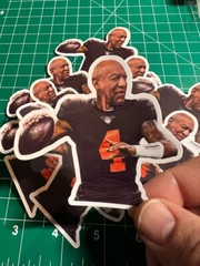 Deshaun Watson Bill Cosby Parody Sticker – Laminated Vinyl Sticker – 3″x3″