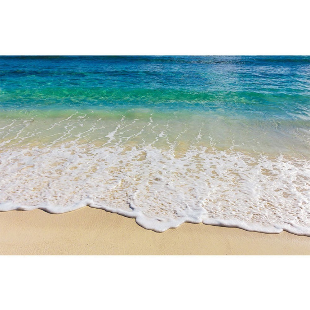Floor Stickers None PVC 90*58 Cm Sea Stickers Wall Print Decal Waves 1set