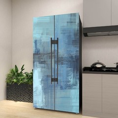 Kitchen Makeover Fridge Wrap Instant Appliance Refresh
