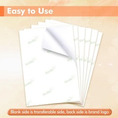 Koala Sublimation Sticker Paper Waterproof Matte White 25 Sheets 8.5×11 Outdoors