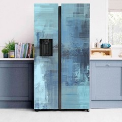 Kitchen Makeover Fridge Wrap Instant Appliance Refresh