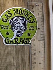 Green Gas Monkey Garage Vinyl Sticker