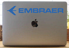 Embraer Aircraft Logo Decal- Airplane Sticker Decal- Pilot Sticker- Jet Decal