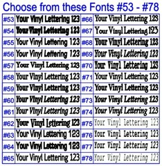 Custom Text Vinyl Decal Personalized Lettering Window Yeti Cup Sticker 10 Sizes