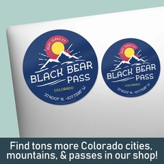 Boulder Colorado Sticker