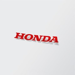 Honda Logo Decal – Vinyl Sticker for Motorcycle, Bike, Car, or Truck Window
