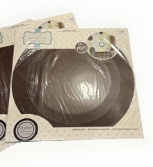 New Wall Pops Vinyl Wall Art Brown, Green, White Large Dots/Circles Lot(5)