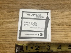 The Apples in Stereo Tone Soul Evolution Sticker Square 1997 Promo 3”x3”