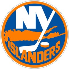 New York Islanders Indoor Wall Vinyl Decal Sticker 5″ – 52″