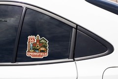 Springfield Missouri Sticker Decal Vinyl Die-Cut City Skyline Landmark Design