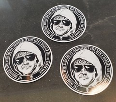 Unabomber Ted Kaczynski Sticker 3×3 Inches *5* YEAR WARRANTY