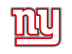 New York Giants NY White Logo #2 Football Sticker Waterproof Vinyl Decal Die-Cut