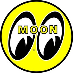 Moon eyes sticker logo retro drag racing skate cell laptop bumper vinyl decal