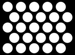 Polka Dot Circles Vinyl Decals Waterproof Outdoor Multiple Colors and Sizes