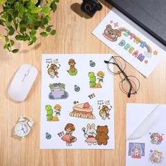 Washi Paper Sticker White Printable Multipurpose Copy Paper Inkjet Printer Co…